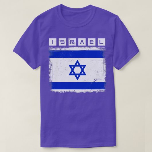 Flagge Israels T-Shirt (Design vorne)