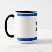 Flagge Israels Tasse (Links)