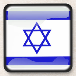 Flagge Israels Untersetzer