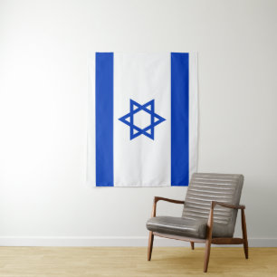 Flagge Israels Wandteppich