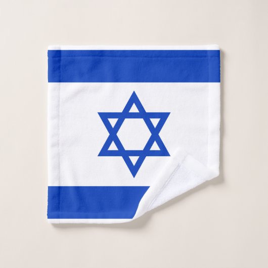 Flagge Israels Waschlappen (Waschlappen)