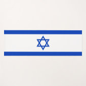 Flagge Israels Yogamatte (Vorderseite (Horizontal))