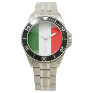 Flagge Italiens Armbanduhr