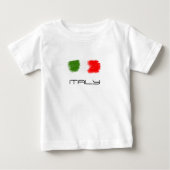 Flagge Italiens Baby T-shirt (Vorderseite)