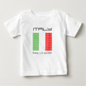 Flagge Italiens Baby T-shirt (Vorderseite)