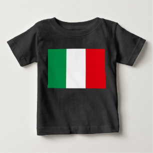 Flagge Italiens Baby T-shirt
