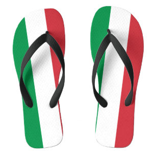 Flagge Italiens Badesandalen