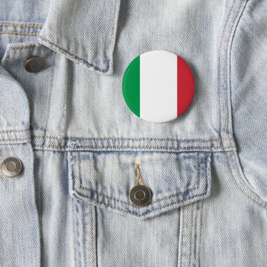 Flagge Italiens Button (Beispiel)