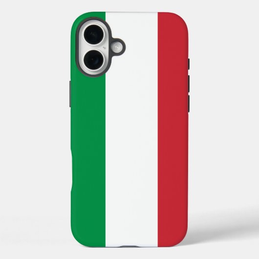 Flagge Italiens Case-Mate iPhone Hülle (Rückseite)