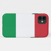 Flagge Italiens Case-Mate iPhone Hülle (Rückseite (Horizontal))