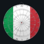 Flagge Italiens Dartscheibe<br><div class="desc">Flagge Italiens - Bandiera d'Italia</div>
