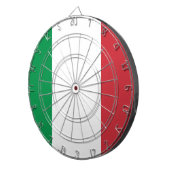 Flagge Italiens Dartscheibe (Vorderseite rechts)