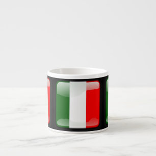 Flagge Italiens Espressotasse