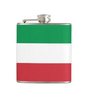 Flagge Italiens Flachmann
