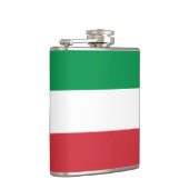 Flagge Italiens Flachmann (Rechts)