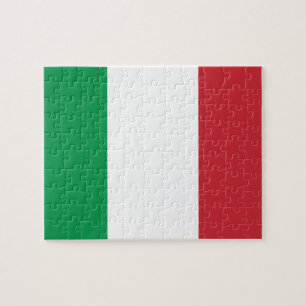 Flagge Italiens Foto Puzzle