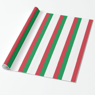 Flagge Italiens Geschenkpapier