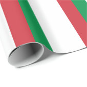 Flagge Italiens Geschenkpapier (Rolleneckpunkt)