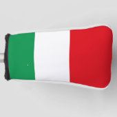 Flagge Italiens Golf Headcover (Vorderseite)