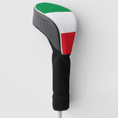 Flagge Italiens Golf Headcover (angewinkelt)