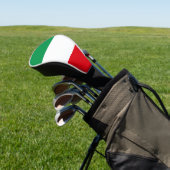 Flagge Italiens Golf Headcover (In SItu)