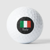 Flagge Italiens, Golfbälle (Vorderseite)