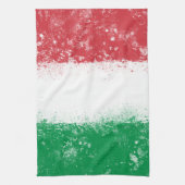Flagge Italiens Handtuch (Vertikal)