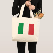 Flagge Italiens Jumbo Stoffbeutel (Vorderseite (Produkt))