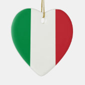 Flagge Italiens Keramik Ornament (Rechts)