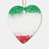Flagge Italiens Keramikornament (Links)