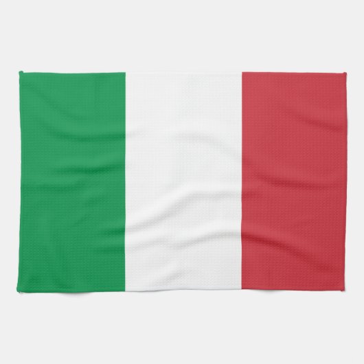 Flagge Italiens Küchentuch (Horizontal)
