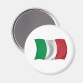 Flagge Italiens Magnet (Vorderseite/Rückseite)