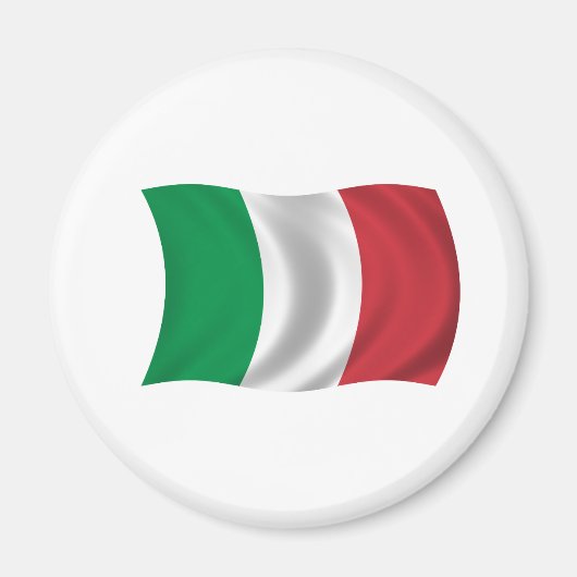 Flagge Italiens Magnet (Vorne)