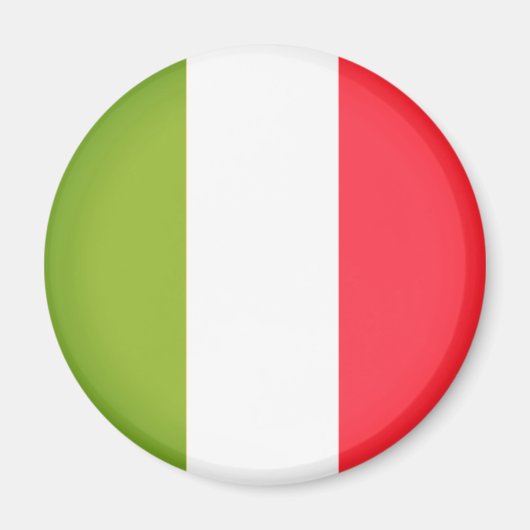 Flagge Italiens Magnet (Vorne)