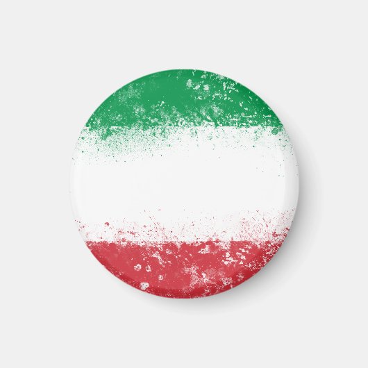 Flagge Italiens Magnet (Vorne)