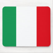 Flagge Italiens Mousepad (Vorne)