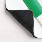 Flagge Italiens Mousepad (Ecke)