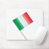 Flagge Italiens Mousepad (Mit Mouse)