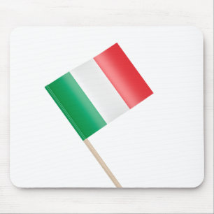 Flagge Italiens Mousepad