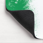 Flagge Italiens Mousepad (Ecke)