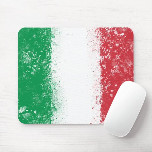 Flagge Italiens Mousepad (Mit Mouse)
