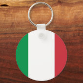 Flagge Italiens Schlüsselanhänger (Vorderseite)