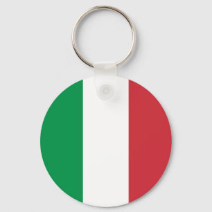 Flagge Italiens Schlüsselanhänger