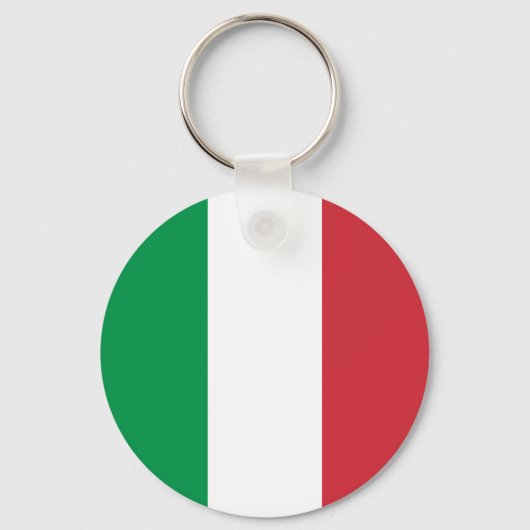 Flagge Italiens Schlüsselanhänger (Vorderseite)