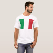 Flagge Italiens T-Shirt (Vorne ganz)