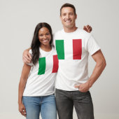 Flagge Italiens T-Shirt (Unisex)