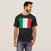 Flagge Italiens T-Shirt (Vorne ganz)