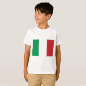 Flagge Italiens T-Shirt (Vorne ganz)