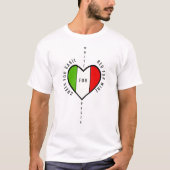 Flagge Italiens T-Shirt (Vorderseite)
