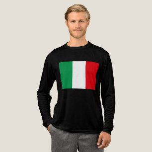 Flagge Italiens Tri-Blend Shirt